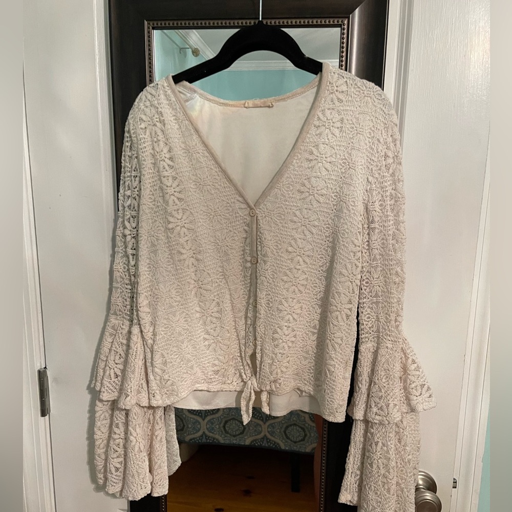 Hummingbird Lace shirt. Longsleeve.